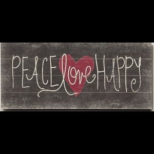 Peace 💙 Love 💙 Happy 💙